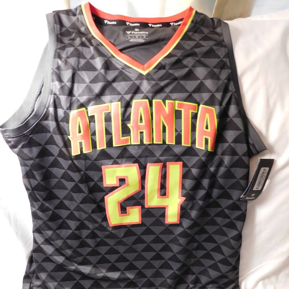 Kent Bazemore #24 Atlanta Hawks Fanatics NBA Jersey